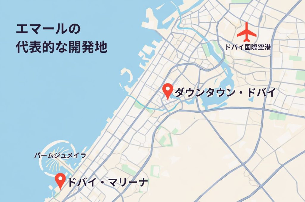 EMAARが開発した人気エリア2選